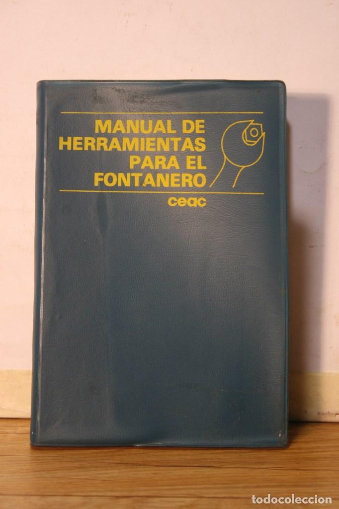Libros antiguos: manual herramientas fontanero - Foto 1