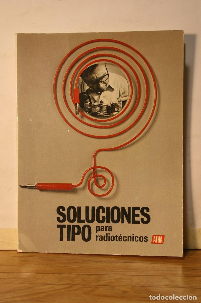 Libros antiguos: soluciones tipo radiotecnicos afha. - Foto 1