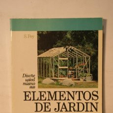 Libros antiguos: ELEMENTOS DE JARDIN. Lote 128263911