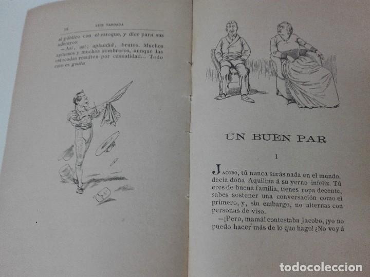 Libros antiguos: Siga la Fiesta Luis Taboada 1892 ilustrado toreo - Foto 4