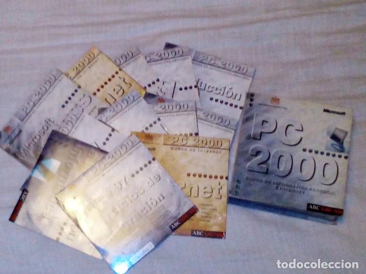 Libros antiguos: Vendo PC 2000, Curso de Informatica Personal e Internet, 12 CD&acute;s. - Foto 3