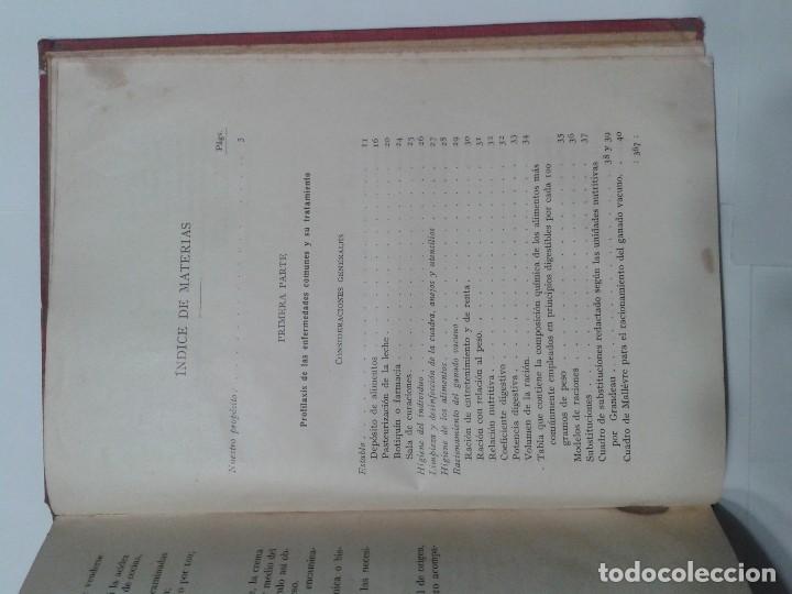 Libros antiguos: LAS ENFERMEDADES MÁS FRECUENTES DEL GANADO VACUNO Y SU PROFILAXIS Y TRATAMIENTO 19?? J. MAS ALEMAN - Foto 3 - 128376479