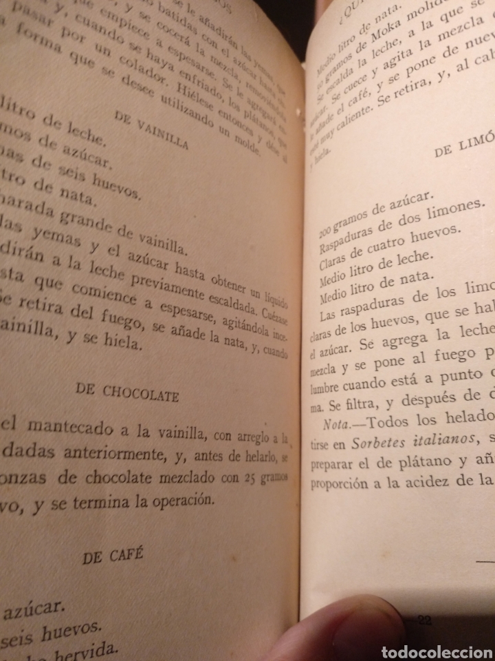 Libros antiguos: Antiguo libro de cocima - Foto 3