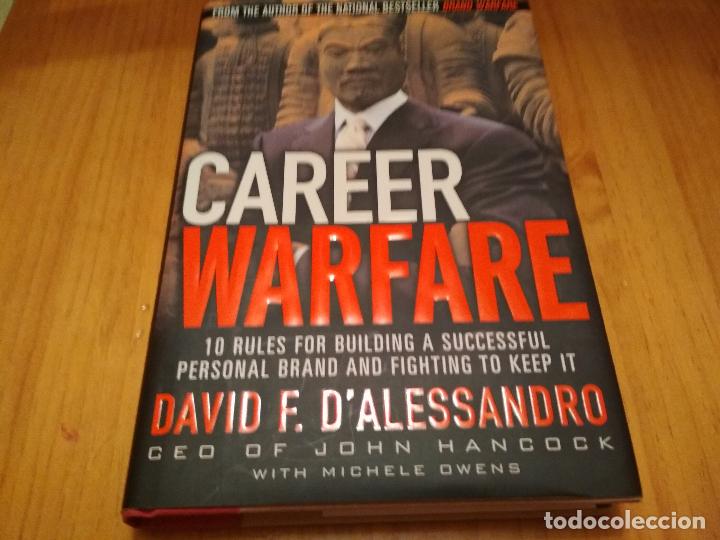 Libros antiguos: Career Warfare David F Dalessandro - Foto 1
