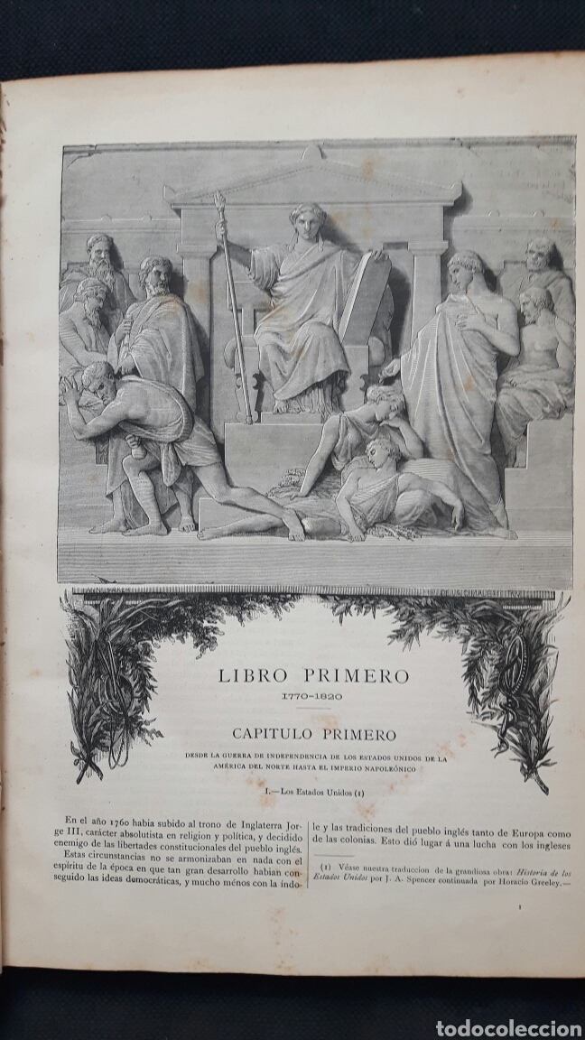 Libros antiguos: Libro Nuestro Siglo a&ntilde;o 1883 - Foto 4