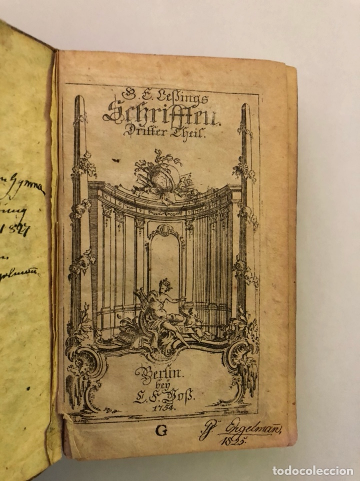Libros antiguos: A&ntilde;o de 1825 libro en aleman - Foto 1