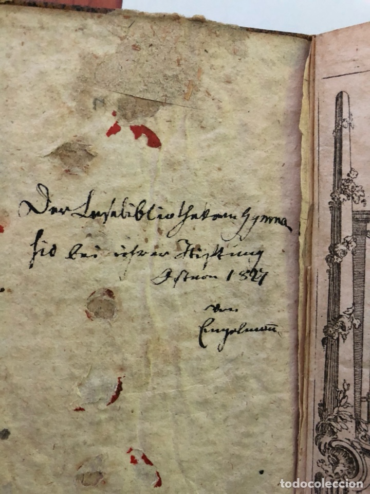 Libros antiguos: A&ntilde;o de 1825 libro en aleman - Foto 2