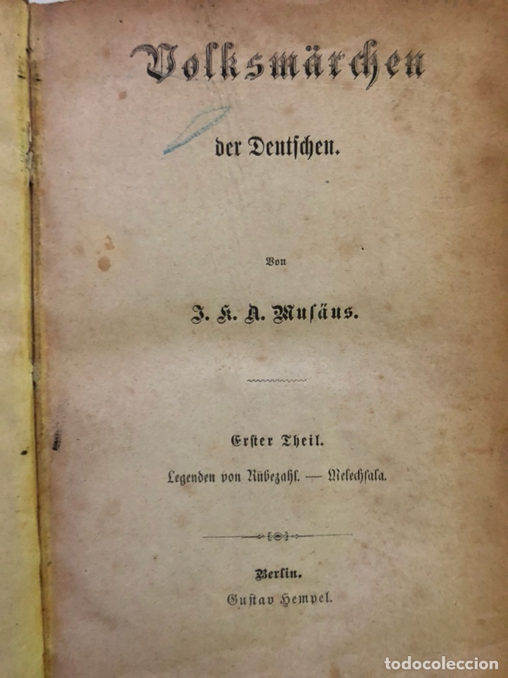 Libros antiguos: Libro en aleman - Foto 1