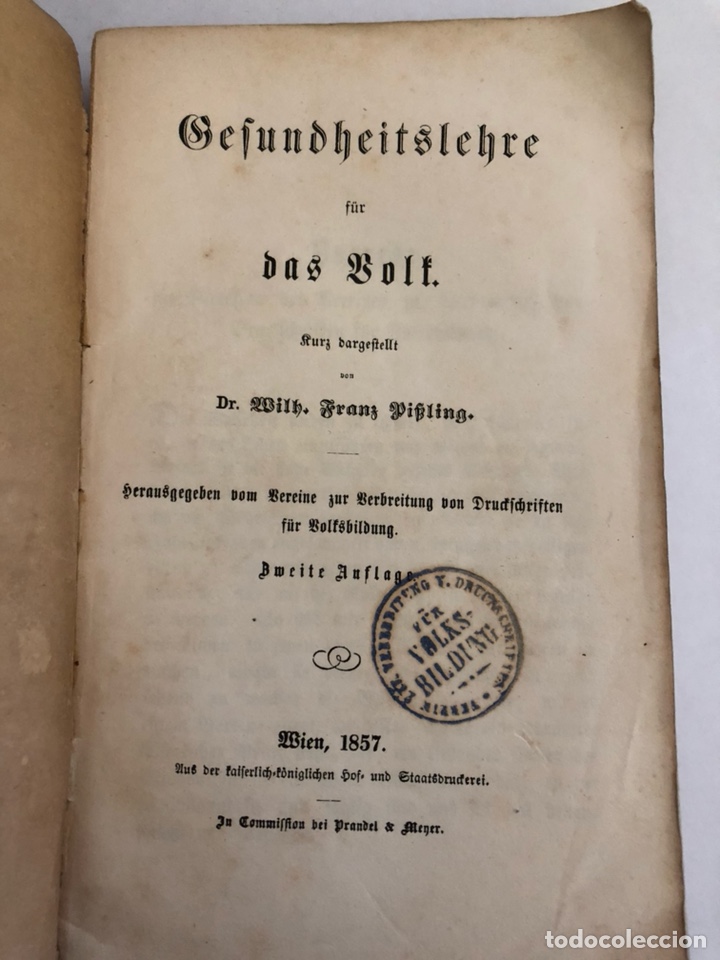 Libros antiguos: Libro en aleman - Foto 1