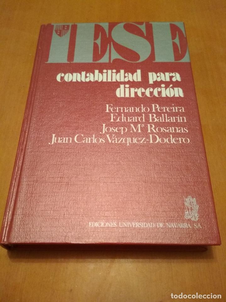 Libros antiguos: Contabilidad para direcci&oacute;n - Foto 1