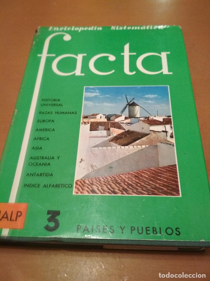 Libros antiguos: Pa&iacute;ses y pueblos enciclopedia sistem&aacute;tica facta - Foto 1