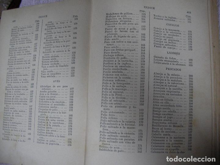 Libros antiguos: &iquest;QUIERE USTED COMER BIEN? - CARMEN DE BURGOS - Foto 3