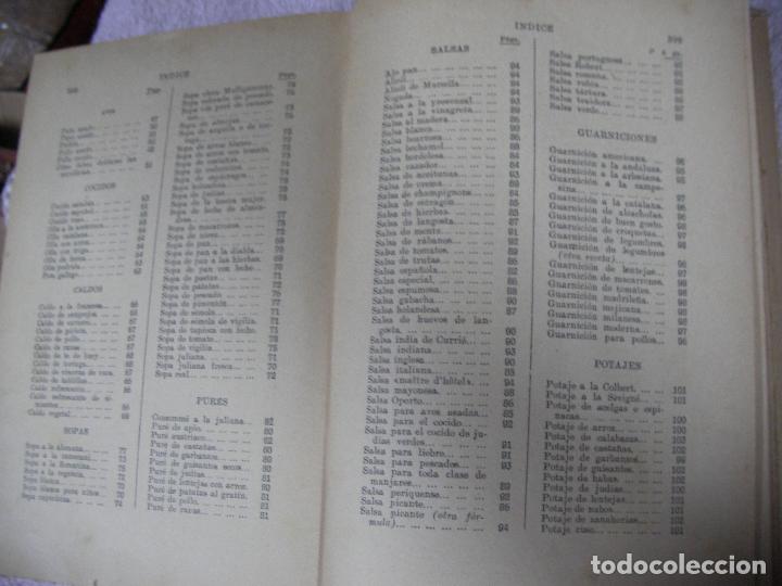 Libros antiguos: &iquest;QUIERE USTED COMER BIEN? - CARMEN DE BURGOS - Foto 4