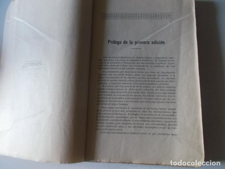 Libros antiguos: FELIPE BARE&Ntilde;O HISTORIA DE ESPA&Ntilde;A 1910 - Foto 3