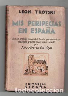 Libros antiguos: Mis peripecias en Espa&ntilde;a, Le&oacute;n Trotski - Foto 1