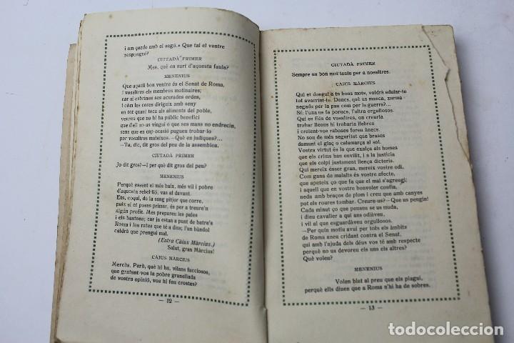 Libros antiguos: L- 90. CORIOL&Agrave;, WILLIAM SHAKESPEARE. 1915. - Foto 4
