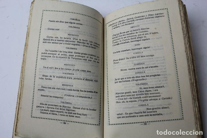Libros antiguos: L- 90. CORIOL&Agrave;, WILLIAM SHAKESPEARE. 1915. - Foto 5