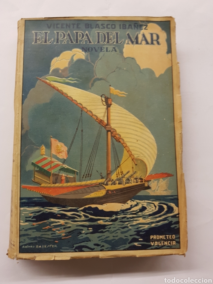 Libros antiguos: El papa del mar - Vicente Blasco Ibalez - 1925 - Foto 1
