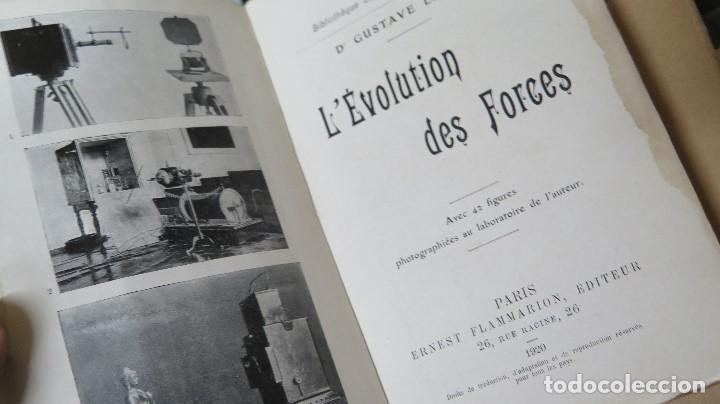 Libros antiguos: 1920.- L&acute;&eacute;volution des forces. gustave le bon - Foto 2