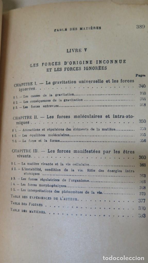 Libros antiguos: 1920.- L&acute;&eacute;volution des forces. gustave le bon - Foto 9