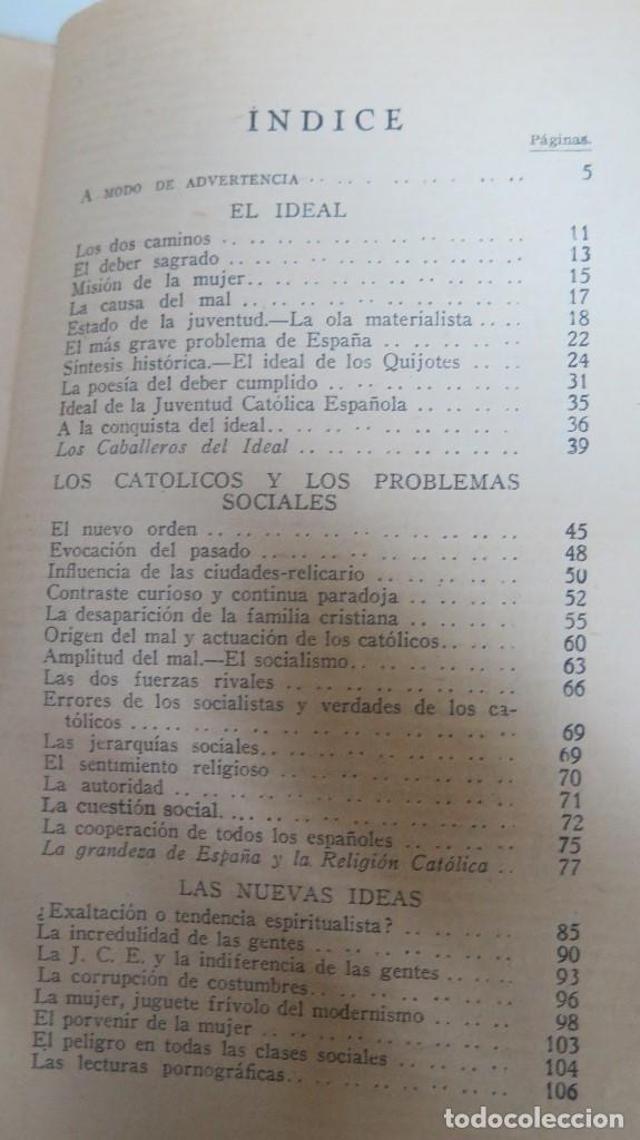 Libros antiguos: 1928.- LOS CABALLEROS DEL IDEAL. JOSE MARIA TABOADA LAGO - Foto 4