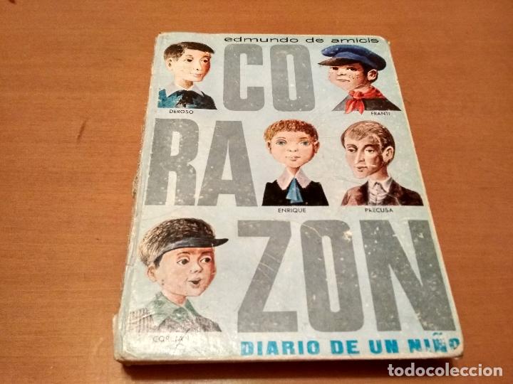 Libros antiguos: Coraz&oacute;n diario de un ni&ntilde;o - Foto 1