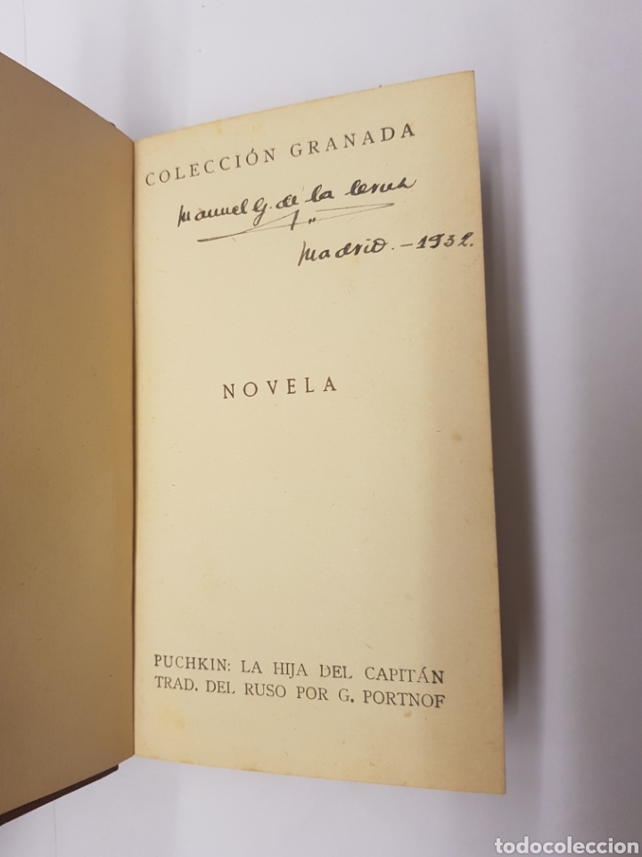 Libros antiguos: La hija del capit&aacute;n - A.S. Puchkin - Foto 4