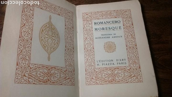 Libros antiguos: ROMANCERO MORESQUE - Foto 3