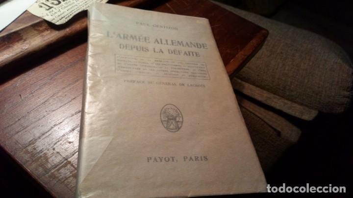 Libros antiguos: LARM&Eacute;E ALLEMANDE DEPUIS LA D&Eacute;FAITE - Foto 1