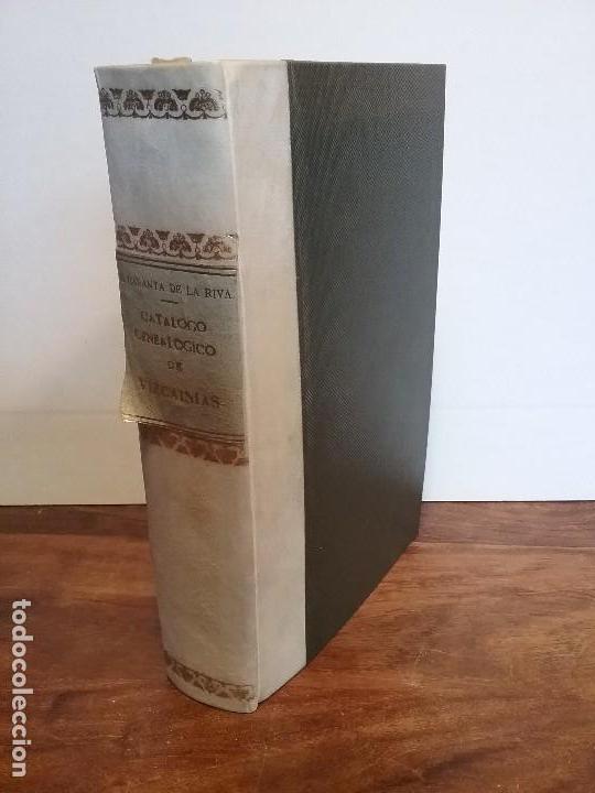 Libros antiguos: Catalogo Geneal&oacute;gico de Vizcain&iacute;as - Foto 1