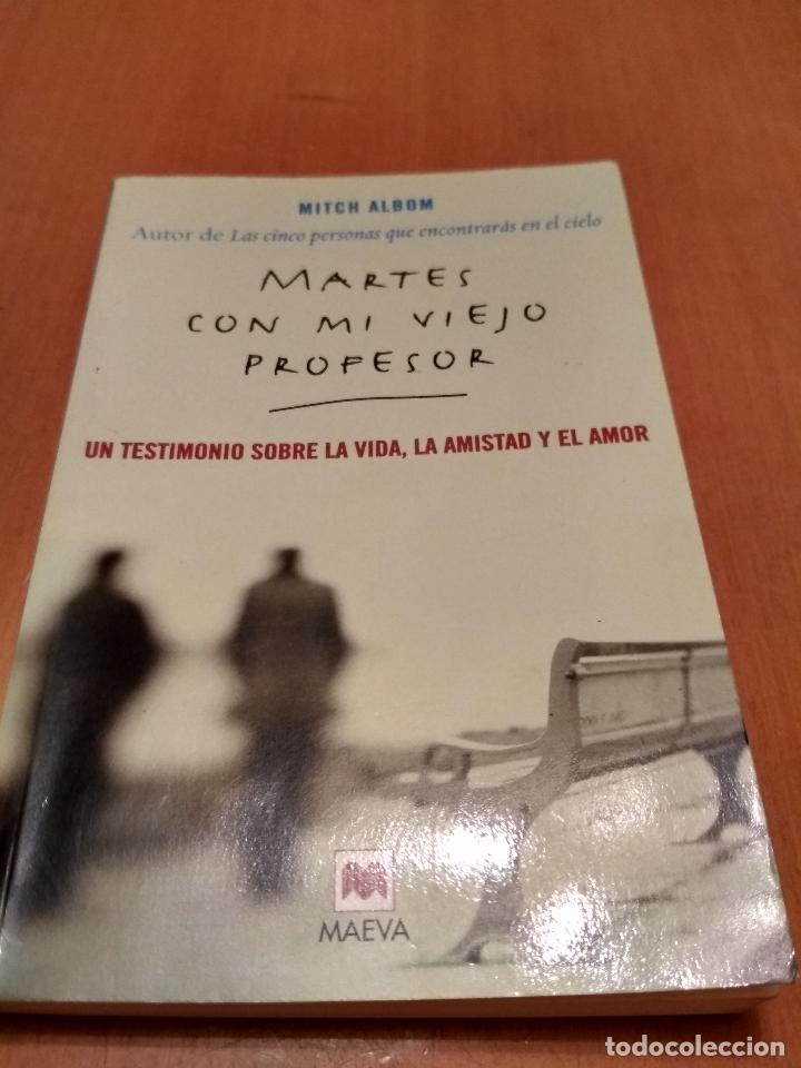 Libros antiguos: Martes con mi viejo profesor - Foto 1