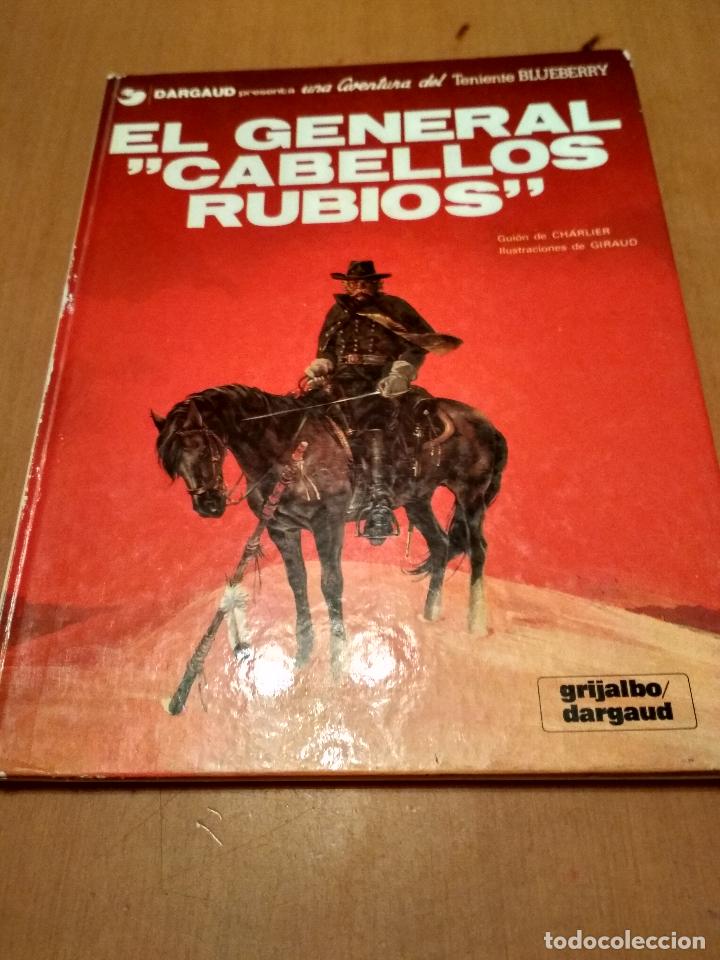 Libros antiguos: El general cabellos rubios - Foto 1