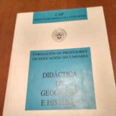 Libros antiguos: DIDÁCTICA DE GEOGRAFÍA E HISTORIA. Lote 130448546