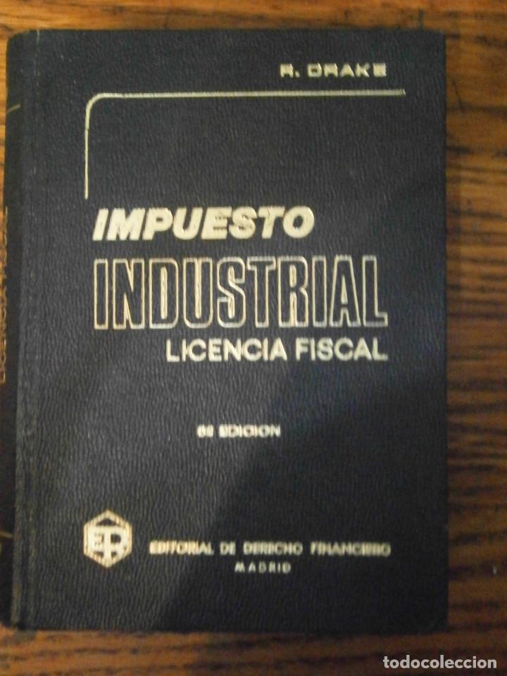 Libros antiguos: &iexcl;&iexcl;impuesto industrial&iexcl;&iexcl; - Foto 1