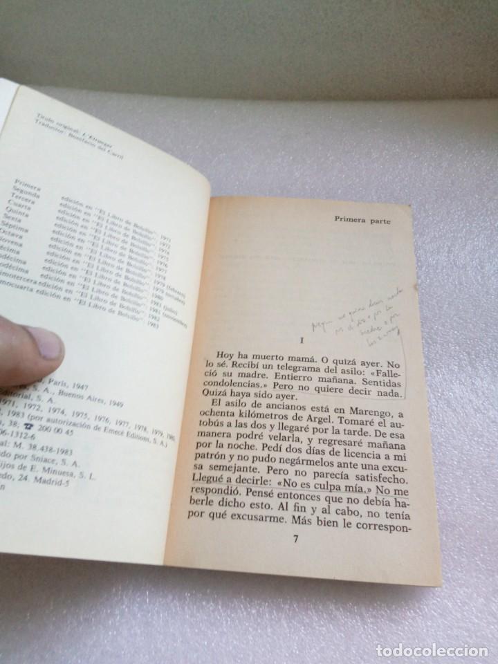 Libros antiguos: EL EXTRANJERO. ALBERT CAMUS. ALIANZA EMECE. - Foto 4