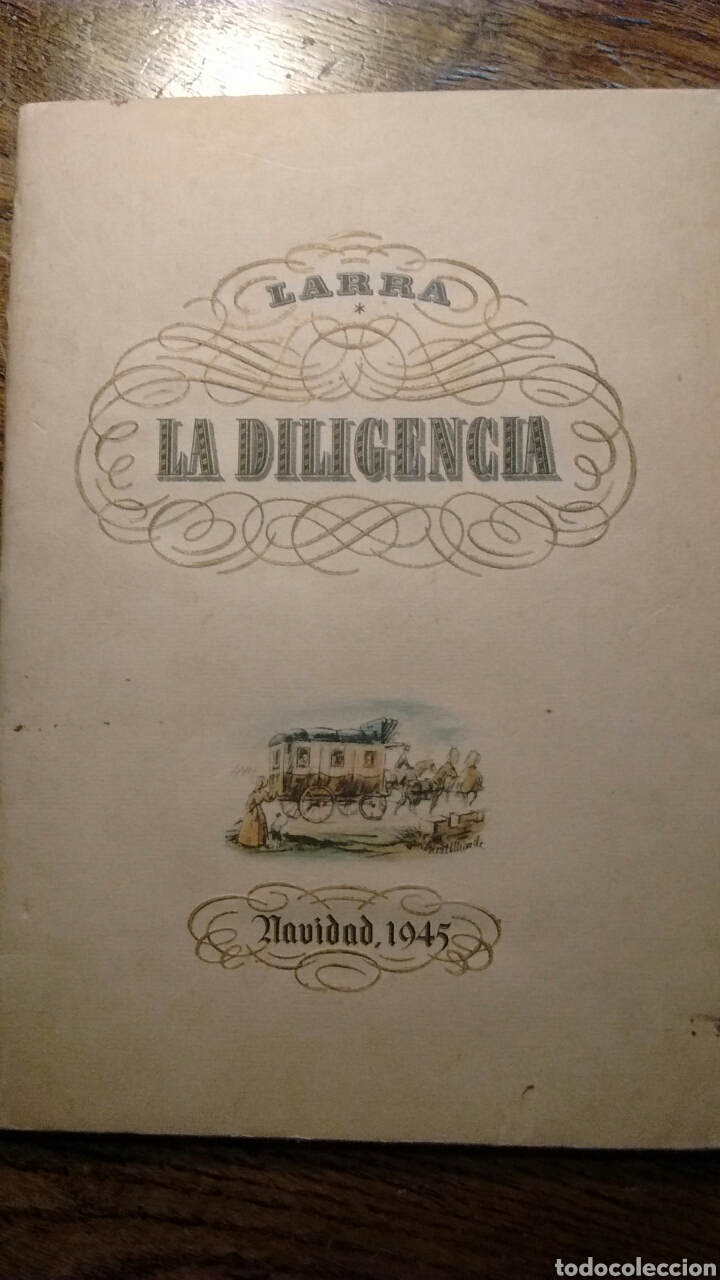 Libros antiguos: LA DILIGENCIA - NAVIDAD 1945 - Foto 1