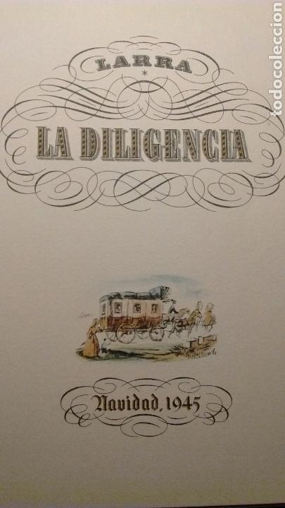 Libros antiguos: LA DILIGENCIA - NAVIDAD 1945 - Foto 2