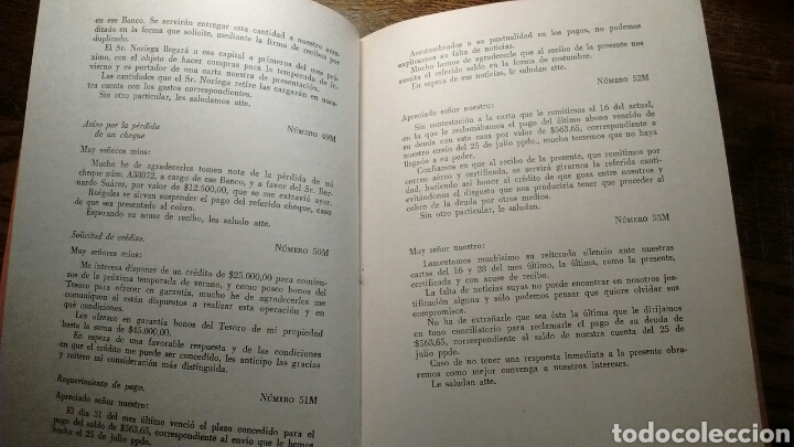 Libros antiguos: MANUAL PRACTICO DE CORRESPONDENCIA COMERCIAL EN ESPA&Ntilde;OL E INGL&Eacute;S - Foto 4