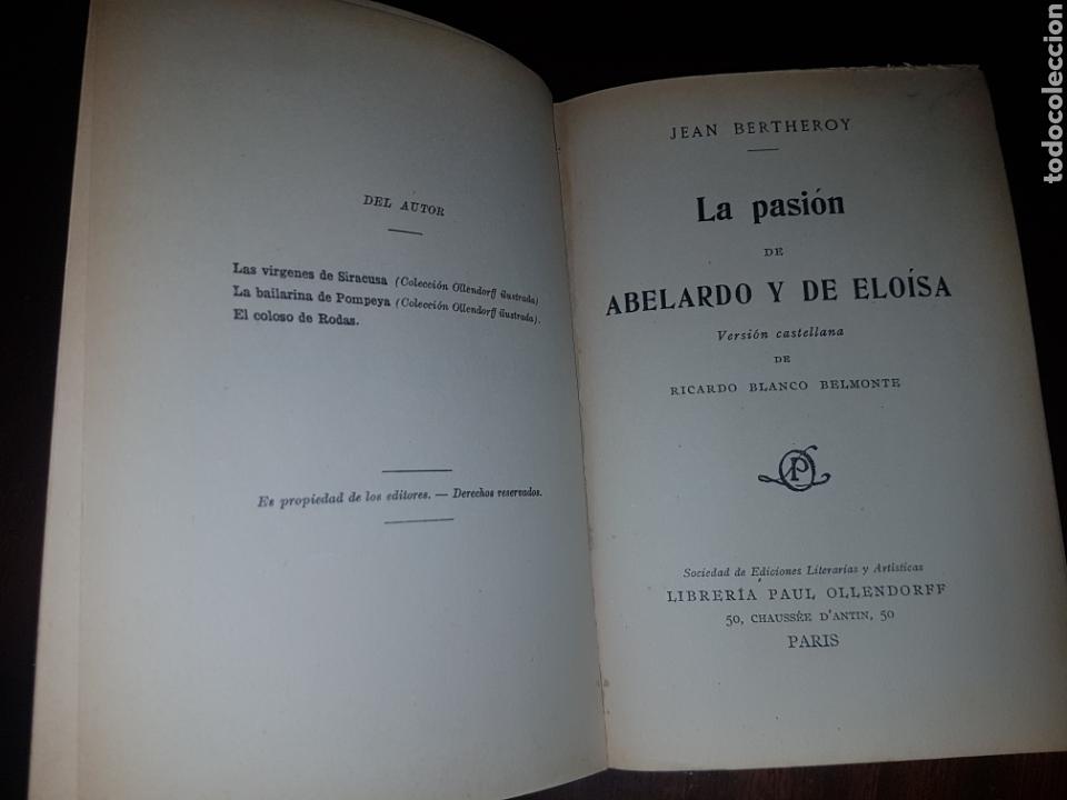 Libros antiguos: La pasi&oacute;n de Abelardo y Elo&iacute;sa - Foto 1
