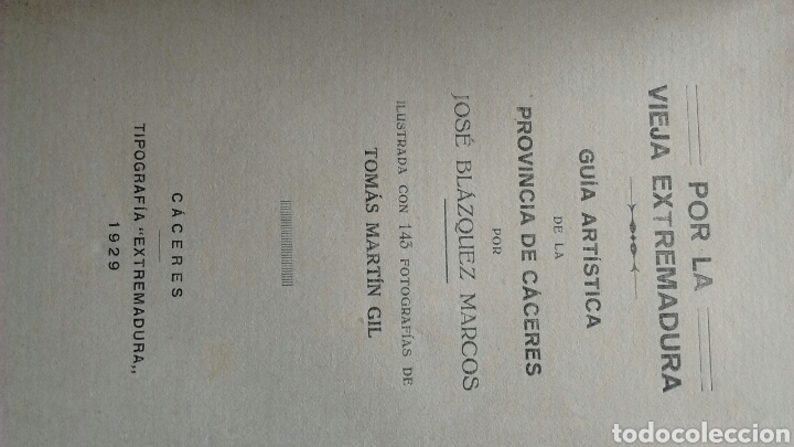 Libros antiguos: POR LA VIEJA EXTREMADURA - Foto 3