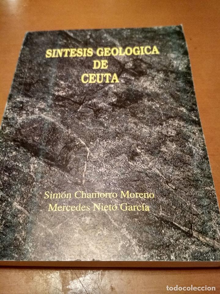 Libros antiguos: S&iacute;ntesis geol&oacute;gica de ceuta - Foto 1