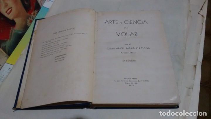 Libros antiguos: ARTE Y CIENCIA DE VOLAR - Foto 2