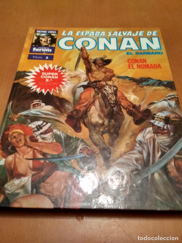 Libros antiguos: La espada salvaje de Conan el b&aacute;rbaro - Foto 1