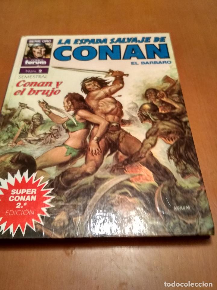Libros antiguos: La espada salvaje de Conan el b&aacute;rbaro - Foto 1