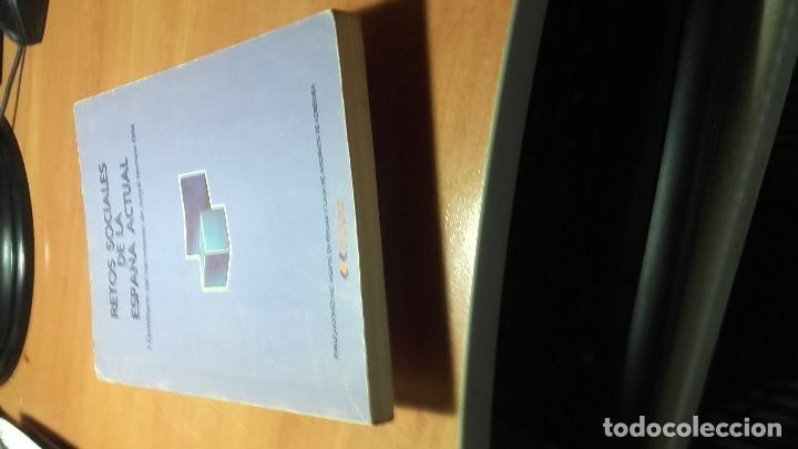Libros antiguos: Retos sociales de la Espa&ntilde;a actual. - Foto 1