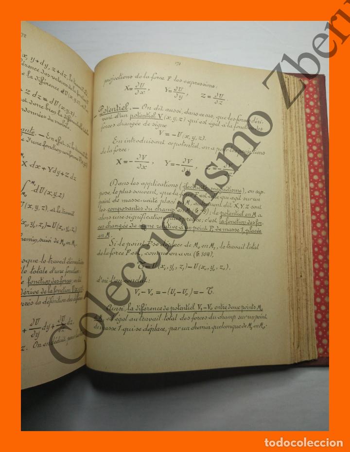 Libros antiguos: Cours de Mecanique - M. Vasnier - - Foto 2
