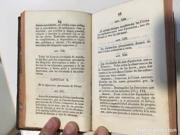 Libros antiguos: Constituci&oacute;n 1812 firmada Imprenta real - Foto 9