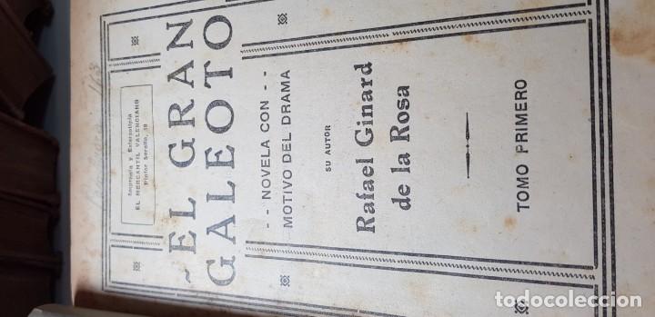 Libros antiguos: PEREZ ESCCRICH NOVELAS.VARIAS.14 TOMOS. - Foto 3