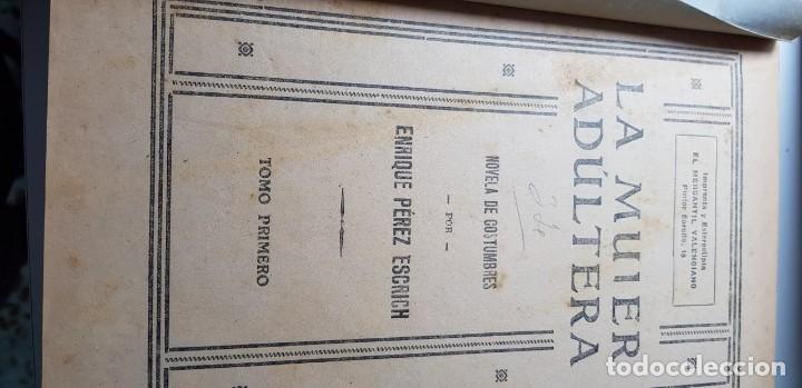 Libros antiguos: PEREZ ESCCRICH NOVELAS.VARIAS.14 TOMOS. - Foto 4