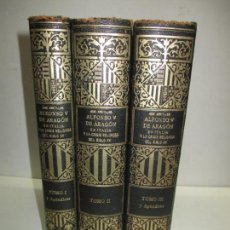 Libros antiguos: ALFONSO V DE ARAGON EN ITALIA Y LA CRISIS RELIGIOSA DEL S. XV. - AMETLLER Y VINYAS, JOSÉ. 1903-1928.